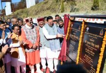 मुख्यमंत्री धामी ने भराड़ीसैंण में जनपद चमोली की 231.91 करोड़ रुपये की 12 विकास योजनाओं का लोकार्पण एवं शिलान्यास किया